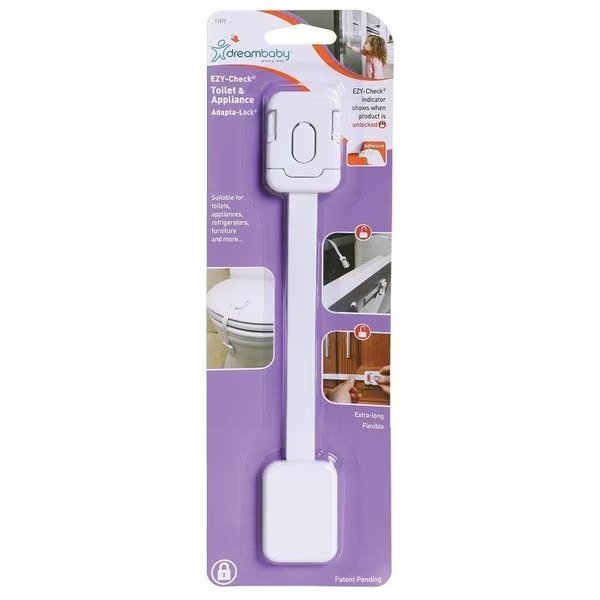EzyCheck Toilet and Appliance Adapta Lock, Dreambaby, Mfr#: L1419