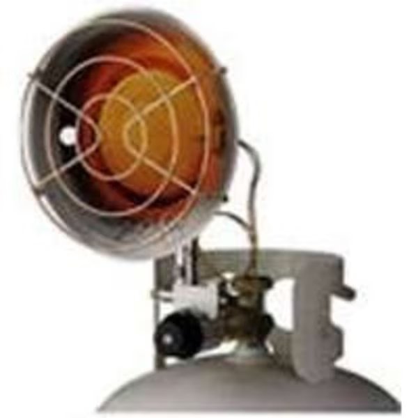 Dura Heat TT-15S/CSA Single Tank Top Heater, 9000, 12,000, 15,000 Btu, Liquid Propane, Silver, Dura Heat, Mfr#: TT-15S/CSA