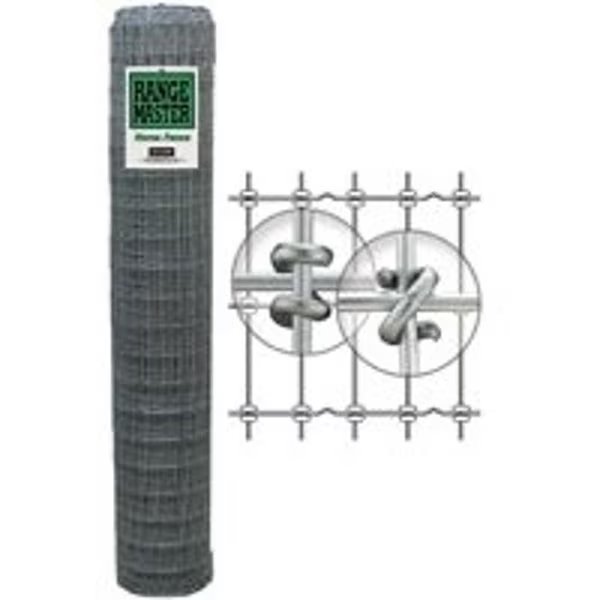 Horse Fence, 100 in L, 60 in H, 125 ga Gauge, Galvanized, Rangemaster, Mfr#: 6793