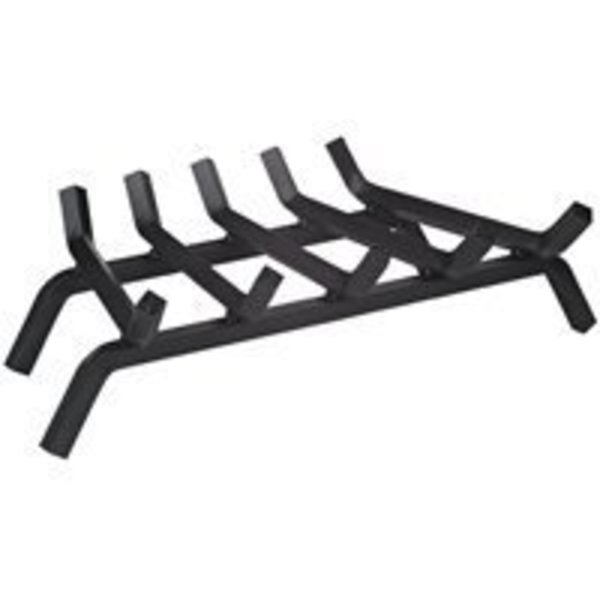 Simple Spaces LTFG-W23-X Fireplace Grate, Steel/Wrought Iron, Simple Spaces, Mfr#: LTFG-W23-X