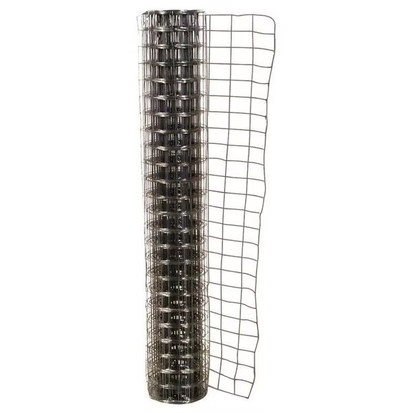 Welded Garden Fence, 50 ft L, 48 in H, 3 x 2 in Mesh, 16 Gauge, Galvanized, Jackson Wire, Mfr#: 10152614