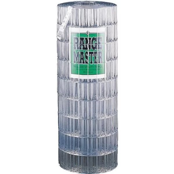 10 01 38 14 Welded Wire Fence, 100 ft L, 36 in H, 2 x 4 in Mesh, 1212 Gauge, Galvanized, Jackson Wire, Mfr#: 10013814