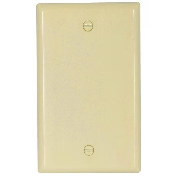 2129 Wallplate, 412 in L, 234 in W, 008 in Thick, 1 Gang, Thermoset, Light Almond, Eaton Wiring Devices, Mfr#: 2129LA
