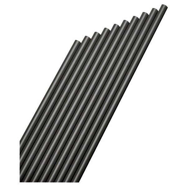 Baluster, 34 in Dia, 32 in L, Round, Aluminum, Black, PowderCoated, Maine Ornamental, Mfr#: 74719