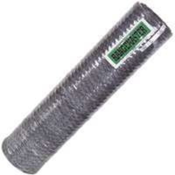 Rangemaster 5936 Poultry Net, 1 in Mesh, 50 ft L, 36 in W, 20 ga, Galvanized Steel, Rangemaster, Mfr#: 6419