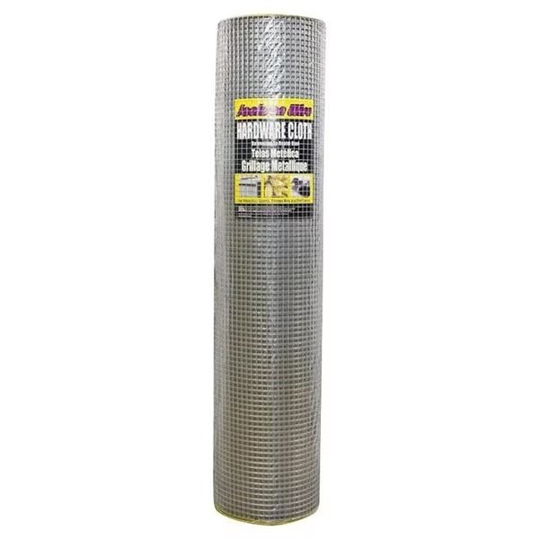 11 03 39 13 Hardware Cloth, 100 ft L, 48 in W, 19 Gauge, 12 x 12 in Mesh, Galvanized, Jackson Wire, Mfr#: 11033913