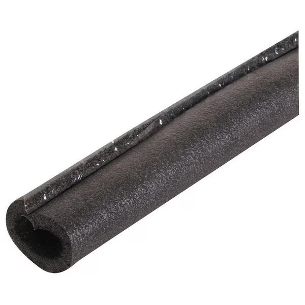 Pipe Insulation, 6 ft L, Polyolefin, Charcoal, 34, 12 in Pipe, Tundra, Mfr#: 50781T/PC12078TW