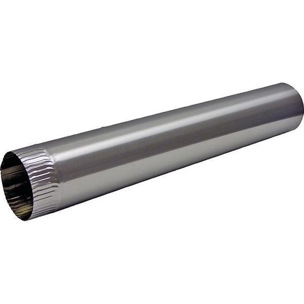 Snap Lock Pipe, 4 in Dia, 60 in L, Aluminum, Lambro, Mfr#: 427