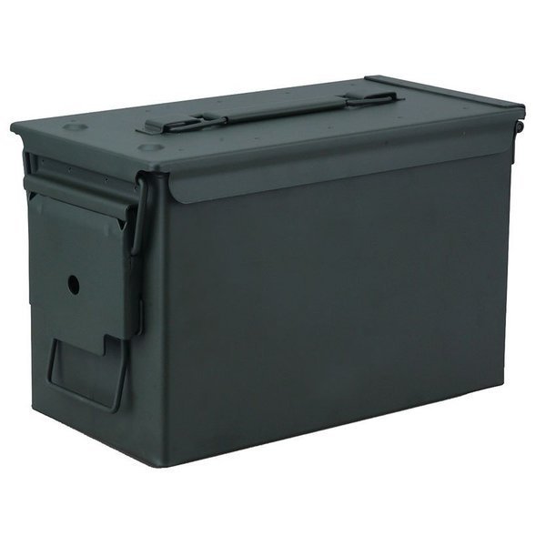 Magnum 10105 Ammo Can, 0.5 Caliber Storage, Steel, Outdoor Green, Magnum, Mfr#: 10105