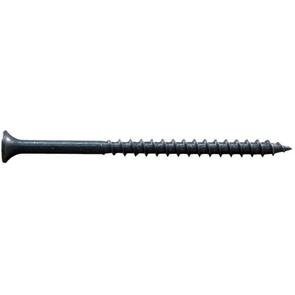 Deck Screw, #10 x 4 in, Steel, Flat Head, Combination Phillips/Slotted Drive, Pro-Fit, Mfr#: 297208