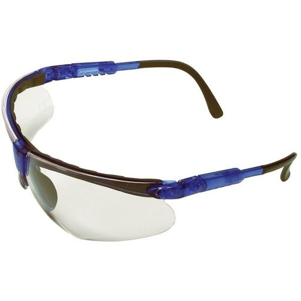 SAFETY WORKS Padded Brow Guard Safety Glasses, AntiFog, AntiScratch Lens, Polycarbonate Lens, Msa Safety, Mfr#: 10041055