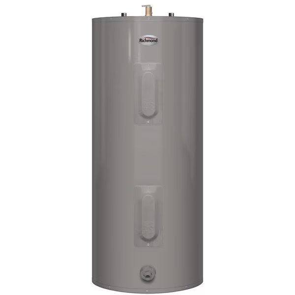 Essential Series Electric Water Heater, 240 V, 4500 W, 50 gal Tank, 093 Energy Efficiency, Richmond, Mfr#: 6EM50-D