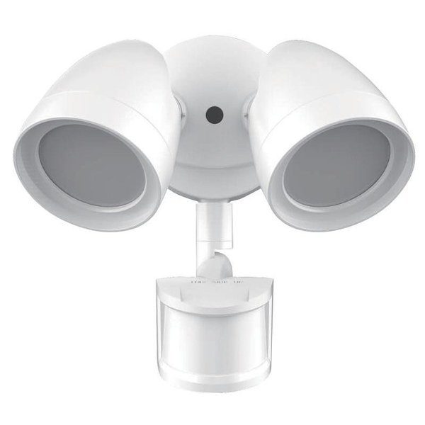 51402242 Security Light with Motion Sensor, 120 VAC, 20 W, 2Lamp, LED Lamp, Eti, Mfr#: 51406112/51402242