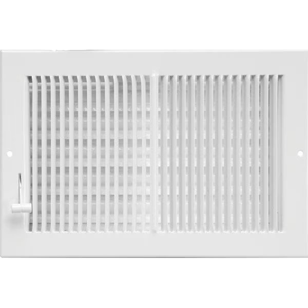 MultiShutter Register, Steel, White, Imperial, Mfr#: RG0291