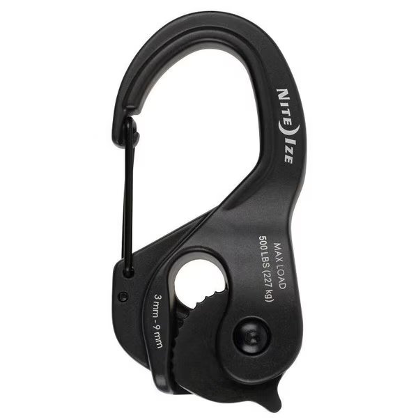 CamJam XT Rope Tightener, Aluminum, For 116 to 316 in Rope Size, Nite Ize, Mfr#: NCJLA-01-R3