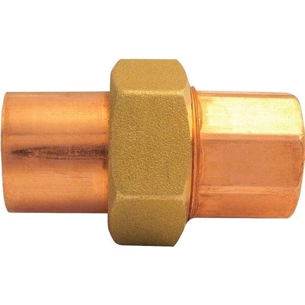 ELKHART PRODUCTS Pipe Union, 1 in, Sweat, Copper, Epc, Mfr#: 33584