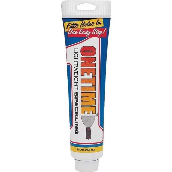 0 Spackling Compound White, White, 5 floz Squeeze Tube, Red Devil, Mfr#: 545