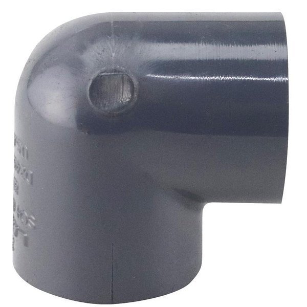 LASCO 808007BC Pipe Elbow, 34 in, FIP, 90 deg Angle, PVC, SCH 80 Schedule, Genova, Mfr#: 808007-BC