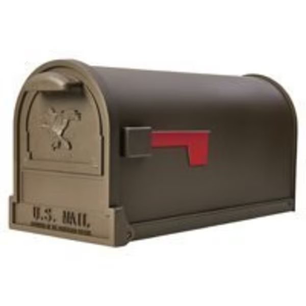 Gibraltar Mailboxes Arlington AR15T000 Mailbox, 1475 cu-in Capacity, Galvanized Steel, Bronze, Gibraltar Mailboxes, Mfr#: AR15T000