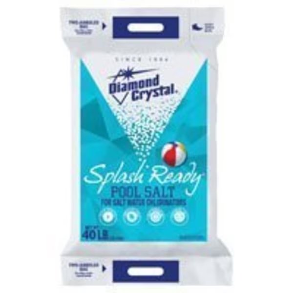 Cargill 100011437 Pool Salt, Crystalline, Halogen, 40 lb Bag, Cargill, Mfr#: 100011437