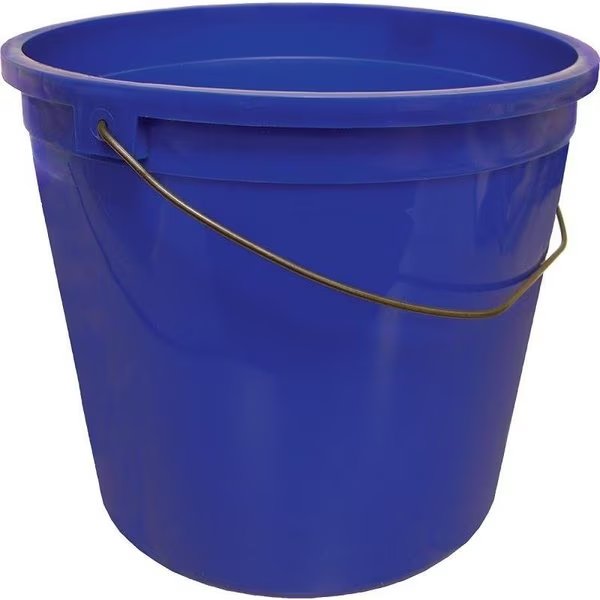 20320 Paint Pail, 10 qt Capacity, Plastic, Blue, Encore Plastics, Mfr#: 1000545