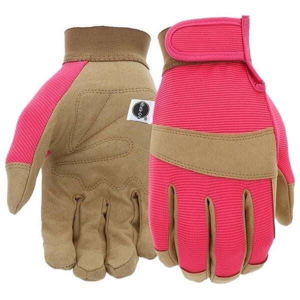 MG86205WML Breathable, HighDexterity Garden Gloves, Women's, ML, Hook and Loop Cuff, Miracle-Gro, Mfr#: MG86205/WML