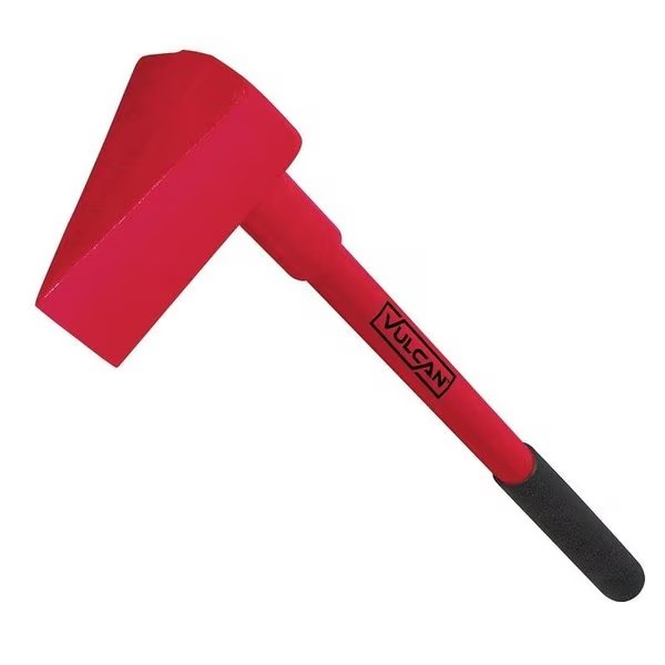 34524 Wood Splitting Maul, 12 lb Head, Steel Handle, 27 in OAL, Vulcan, Mfr#: 34524/65276