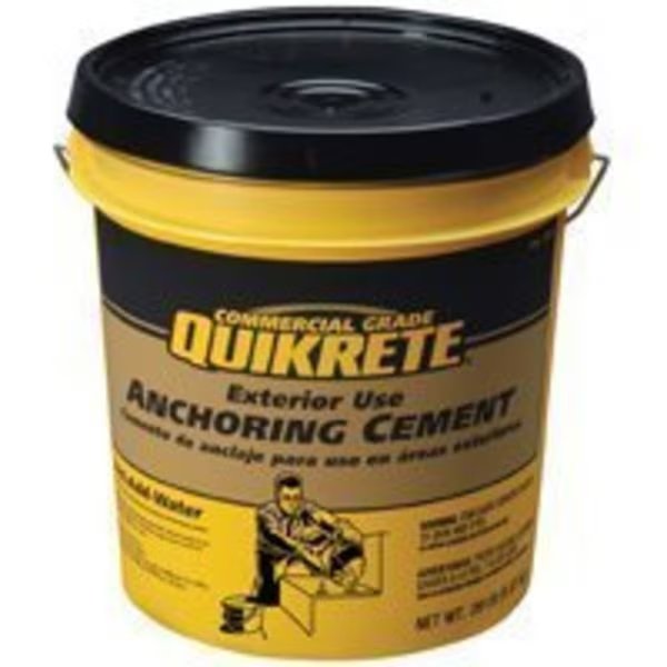 Quikrete 1245-20 Anchoring Cement, Brown/Gray, 20 lb Pail, Quikrete, Mfr#: 1245-20