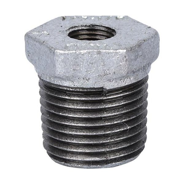 Exclusively Orgill Pipe Bushing, 12 x 18 in, MIP x FIP, SCH 40 Schedule, 300 psi Pressure, Prosource, Mfr#: 35-1/2X1/8G