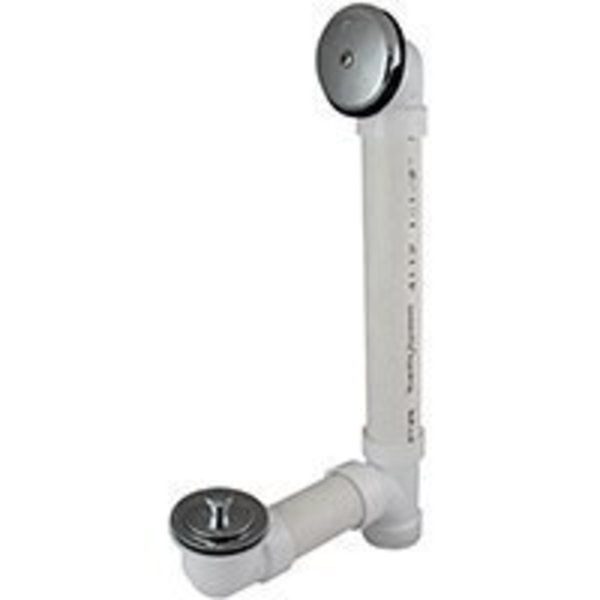 Plumb Pak 620LAPVC Bath Drain Assembly, PVC, Chrome, Plumb Pak, Mfr#: 620LAPVC
