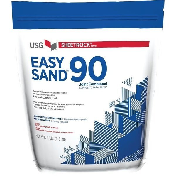 Easy Sand Joint Compound, Powder, Natural, 3 lb, Usg, Mfr#: 384025