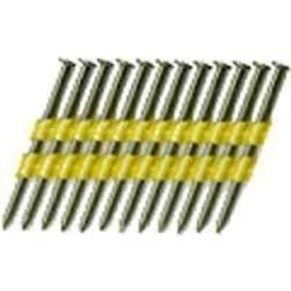 Collated Framing Nail, 2-3/8 in L, Bright, Round Head, 21 Degrees, Pro-Fit, Mfr#: 616151