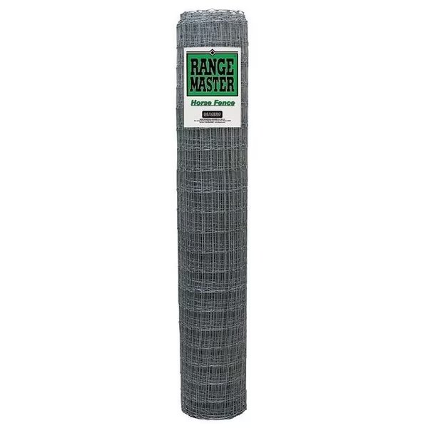 Horse Fence, 100 ft L, 48 in H, 125 ga Gauge, Galvanized, Rangemaster, Mfr#: 6795