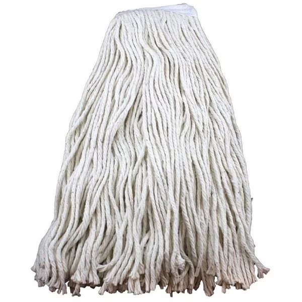 32 oz Mop Head, Natural, Cotton, Chickasaw, Mfr#: 10032L