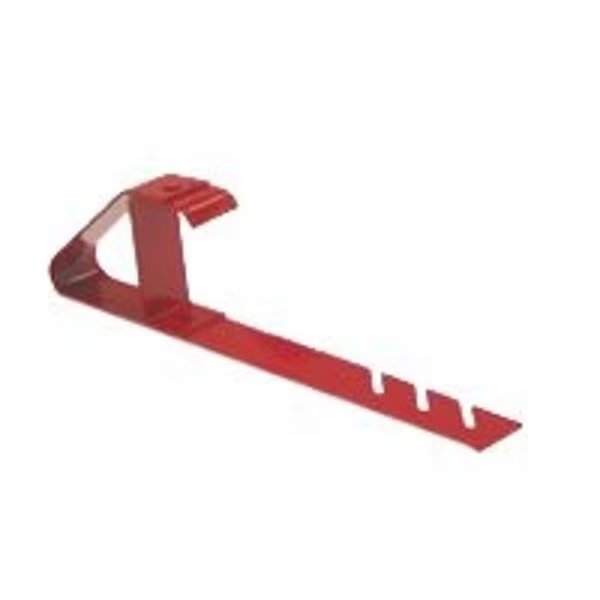 Fixed Roof Bracket, Adjustable, Steel, Red, PowderCoated, Qual-Craft, Mfr#: 2505