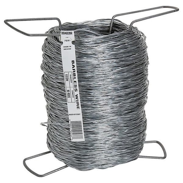 Barbless Wire, 1320 ft L, 125 ga Gauge, Zinc, Rangemaster, Mfr#: 7227