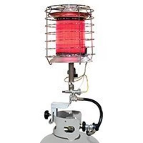 Dura Heat TT-360 Tank Top Heater, 30,000 to 40,000 Btu, 1000 sq-ft Heating Area, Gasoline, Silver, Dura Heat, Mfr#: TT-360