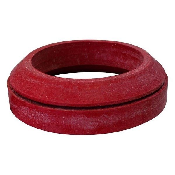 TanktoBowl Gasket, 3 in ID x 414 in OD Dia, Sponge Rubber, Red, For 3 in 2Piece Toilet Tanks, Korky, Mfr#: 480BP