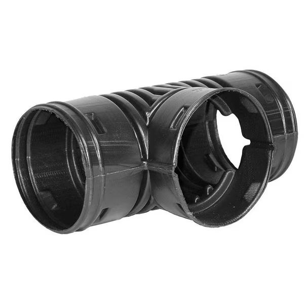 ADS Snap Pipe Tee, 4 in, PVC, Hancor, Mfr#: 0421AA