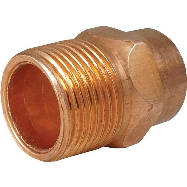 104 Series Pipe Adapter, 14 in, Sweat x MNPT, Copper, Epc, Mfr#: 30290