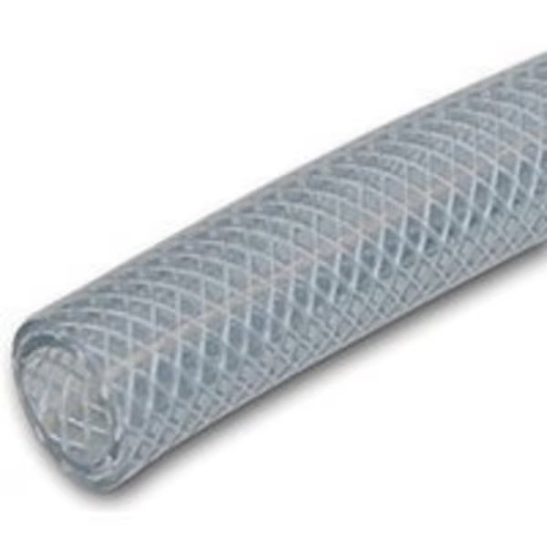UDP T12 Series T12005006/RBVQN Braided Tubing, 50 ft L, Clear, Udp, Mfr#: T12005006/RBVQN