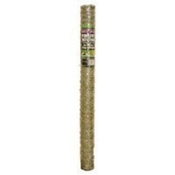 Jackson Wire 12 02 19 16 Poultry Hex Netting, 2 in Mesh, 25 ft L, 36 in W, 20 ga, Jackson Wire, Mfr#: 12021916