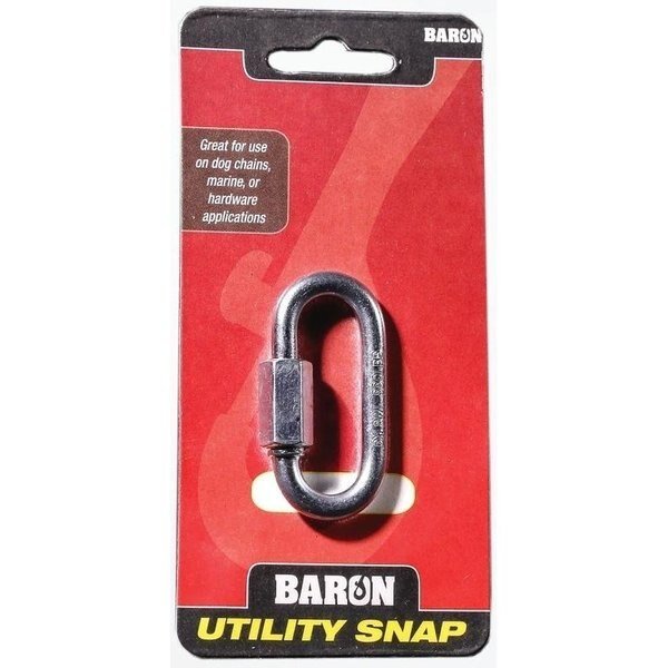 Quick Link, 880 lb Working Load, Steel, Zinc, Baron, Mfr#: C-7350T-1/4
