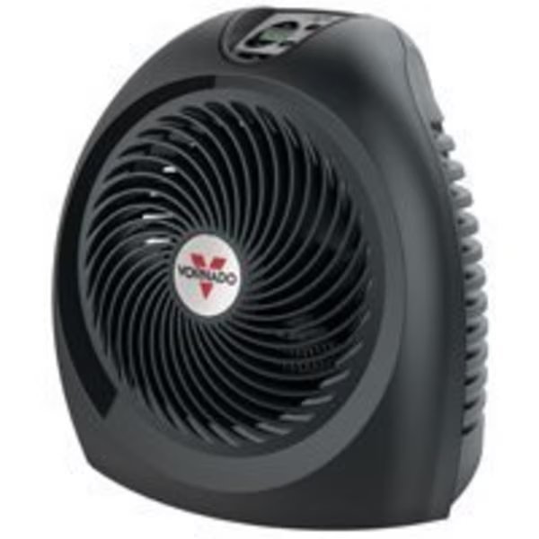 VORNADO AVH2 Series EH1-0104-06 Smart Vortex Heater, 5120 Btu, 120 V, Black, Vornado, Mfr#: EH1-0149-06