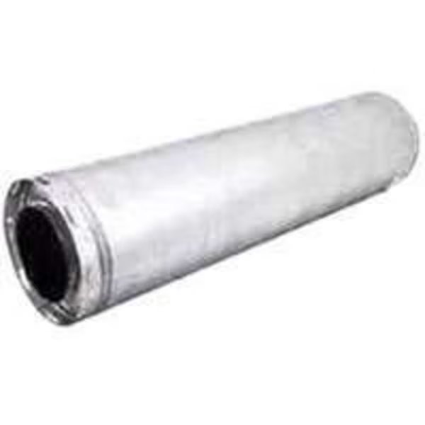 AmeriVent 6HS-36 Chimney Pipe, 6 in ID, 36 in L, Galvanized Stainless Steel, Ameri-Vent, Mfr#: 6HS-36