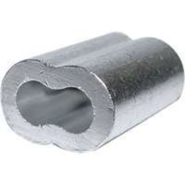 Campbell 7670814 Cable Ferrule, 3/32 in Dia Cable, Aluminum, Campbell Chain & Fittings, Mfr#: 7670814/ACSL-3250