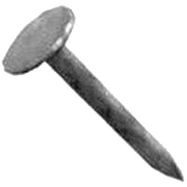 Roofing Nail, 1-1/4 in L, 3D, Steel, Electro Galvanized Finish, 11 ga, Pro-Fit, Mfr#: 132075