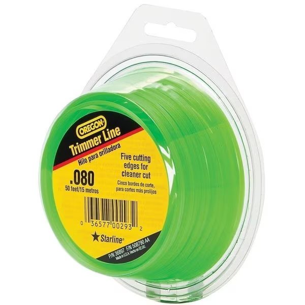 Trimmer Line, 008 in Dia, 50 ft L, CoPolymer, Oregon, Mfr#: 619767/36897