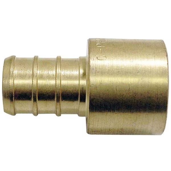 Valves Pipe Adapter, 1 in, PEX x Female Solder, Brass, 200 psi Pressure, Apollo, Mfr#: APXFSA11