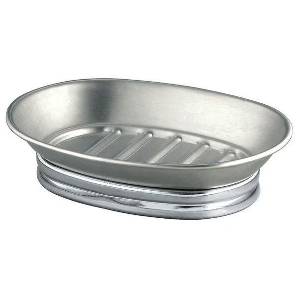 Soap Dish, Stainless Steel, Idesign, Mfr#: 76050